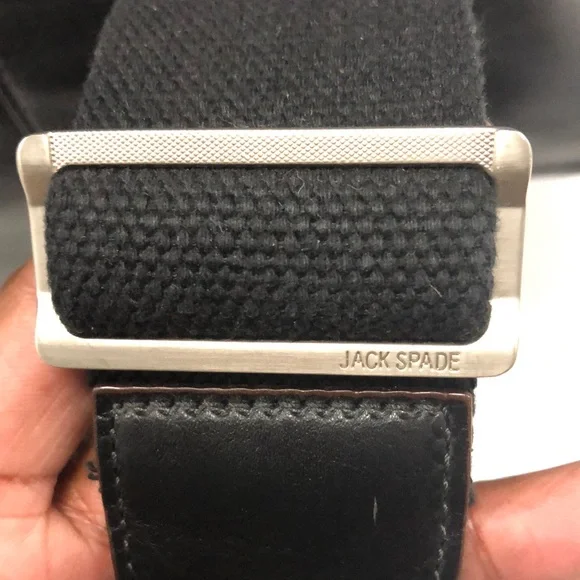 Jack Spade Brown Duffel Bag Leather Travel Essential - Picture 6 of 8